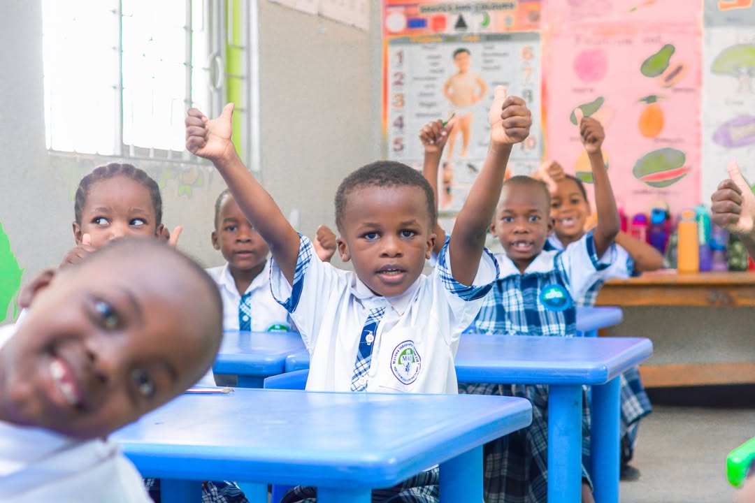 Student recognition at Mahawa School